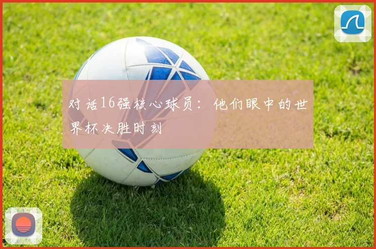 对话16强核心球员：他们眼中的世界杯决胜时刻